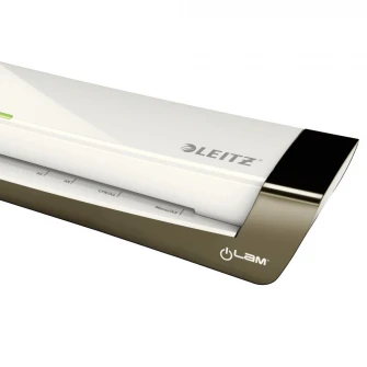 Laminator Leitz iLAM Office, A3, kit folii laminare inclus, alb
