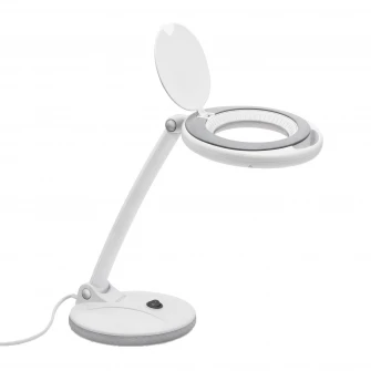Lampa de lucru LED cu lupa Globiz 10796, 4 W, cap rotativ