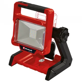 Lampa de lucru pe acumulator Einhell TE-CL 18/2000 LiAC - Solo Power X-Change 18 V, litiu-ion, cap de lampa pivotant, alb, functie hibrida, fara acumulator si incarcator