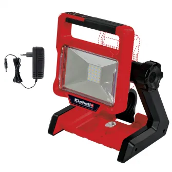 Lampa de lucru pe acumulator Einhell TE-CL 18/2000 LiAC - Solo Power X-Change 18 V, litiu-ion, cap de lampa pivotant, alb, functie hibrida, fara acumulator si incarcator