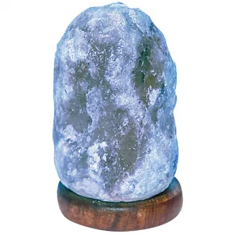 Lampa de sare minerala (veioza) LED RGB Rabalux Wasabi 3680, USB, 1W, IP20, 10.2x7.6cm, Portocaliu