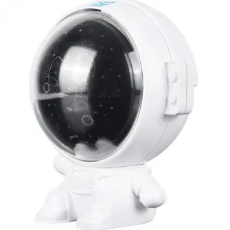 Lampa de veghe 3in1 cu proiectii pentru copii Easycare baby Astronaut