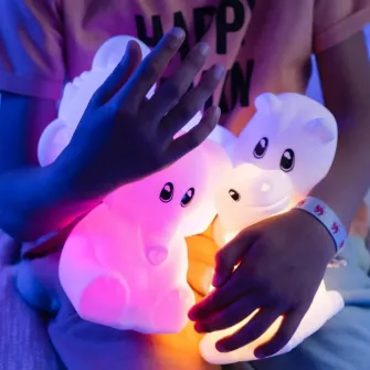 Lampa de veghe din silicon pentru copii Kidynight, Elefant
