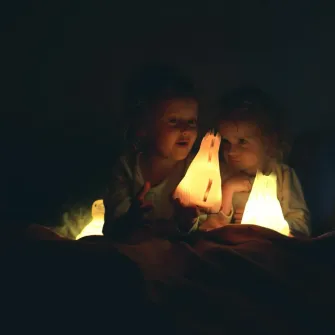 Lampa de veghe din silicon pentru copii Kidynight, Elefant