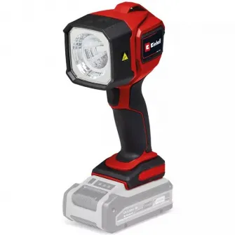 Lampa fara fir Einhell Classic TC-CL 18/350 Li-Solo Power X-Change, 18 V, 350 lm, 7000 K, 30 m raza de actiune, cap de lampa pivotant, lumina LED de inalta calitate, fara acumulator si incarcator