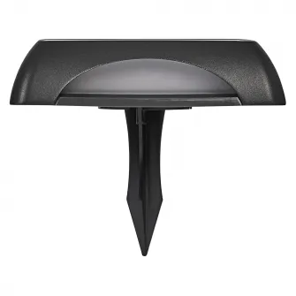 Lampa LED cu incarcare solara Ledvance Endura Square, 1.2W, 60 lm, lumina calda (3000K), dimabila, IP65, 140x140x115 mm, forma patrata, aluminiu/policarbonat, Gri inchis
