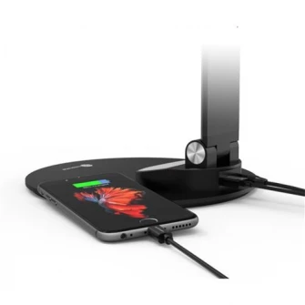 Светодиодная настольная лампа TaoTronics TT-DL19, сенсорное управление, USB, 9Вт, 400 лм, 42 см, Черный
