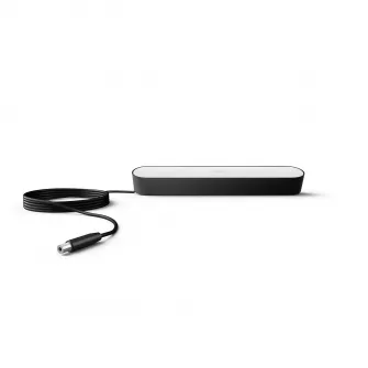 Lampa LED integrat Philips HUE Play, 530 lm, ambianta alba si color, 25.3 cm, Negru