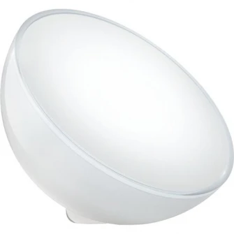 Lampa portabila LED RGBW Philips HUE Go, Bluetooth/Wireless, 6W (43W), 520lm, lumina alba/color, Alb