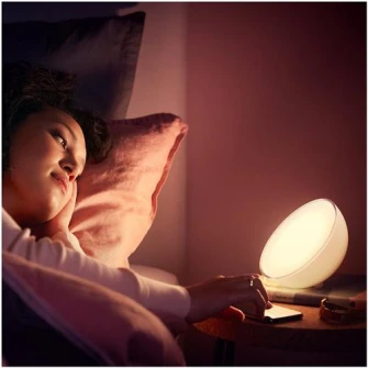 Lampa portabila LED RGBW Philips HUE Go, Bluetooth/Wireless, 6W (43W), 520lm, lumina alba/color, Alb