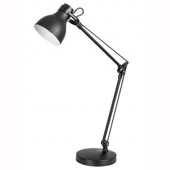Lampa Rabalux Carter, E14 1x11W, metal, 58 cm, Negru mat