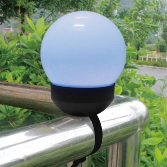 Lampa solara Flink, 600mAh, tip glob cu colier