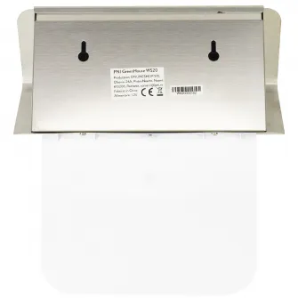 Lampa solara LED PNI GreenHouse WS20 pentru iluminare numar proprietate, acumulator 600mA, montaj pe perete, IPX3