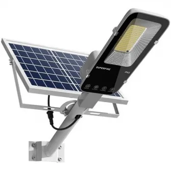 Lampa solara stradala LED Superfire FF5-C, panou solar, telecomanda, 263W, 1200 lm, acumulator 15000 mAh, IP65