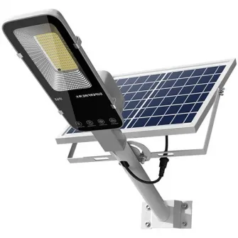 Lampa solara stradala LED Superfire FF5-C, panou solar, telecomanda, 263W, 1200 lm, acumulator 15000 mAh, IP65
