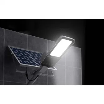 Lampa solara stradala LED Superfire FF5-C, panou solar, telecomanda, 263W, 1200 lm, acumulator 15000 mAh, IP65