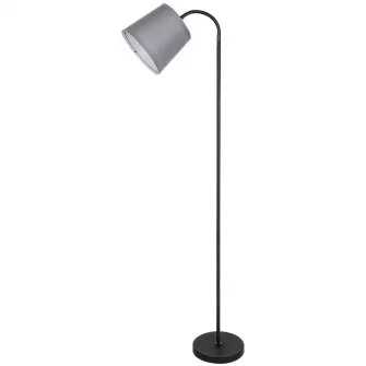 Lampadar Rabalux Godric 6639, E27, Max 25W, IP20, 170x20cm, metal, Negru/Gri