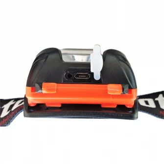 Lanterna frontala FOTON Sport HL5643, led 3W+led rosu, acumulator Litiu-Polimer, USB
