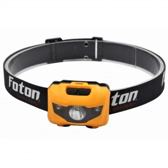 Lanterna frontala FOTON Sport HL6504, led 3W+led rosu, 3xAAA