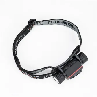 Lanterna frontala PNI Adventure F80 Dual LED, 1000 lm, 6W, 2200 mAh, IP68
