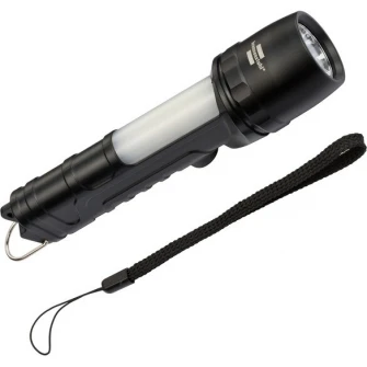 Lanterna LED Brennenstuhl LuxPremium THL 300, 360 lm, lumina SOS, 3xAA, IP54, Aluminiu
