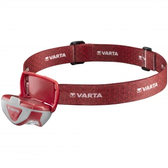 Lanterna LED frontala Varta H20 PRO, dimabila, 200 lm, lumina alba si rosie, IPX4, baterii incluse 3xAAA