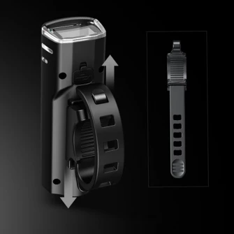 Lanterna LED pentru bicicleta Supfire BL10, luminozitate automata, 5W, 250 lm, acumulator 1500 mAh, USB, IP43