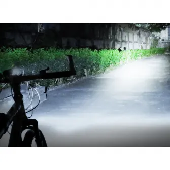 Lanterna LED pentru bicicleta Supfire BL12, incarcare rapida, 2x10W, 1200 lm, acumulator 4800 mAh, USB-C, IP44