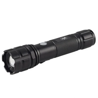 Lanterna LED PNI Adventure F10, 6W, 500 lm, cu acumulator si port micro USB, aluminiu