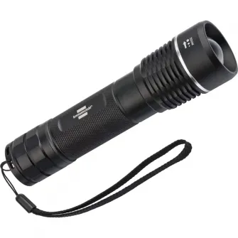 Lanterna LED reincarcabila Brennenstuhl LuxPremium TL 1200 AF, 1250 lm, incarcare USB, acumulator 3.7V 4000 mAh, IP44, Aluminiu