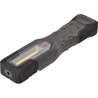 Lanterna LED reincarcabila de lucru Brennenstuhl HL 1000 A Multifunctionala, 1000 lm, incarcare USB, acumulator Li-Ion 3.7V 4400 mAh, cu sistem de agatare, IP54