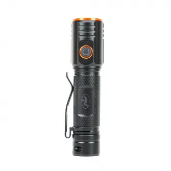 Lanterna PNI Adventure F650 cu LED 20W, 2000lm, din aluminiu, IPX6, acumulator inclus, incarcare prin USB tip C