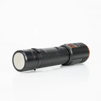 Lanterna PNI Adventure F650 cu LED 20W, 2000lm, din aluminiu, IPX6, acumulator inclus, incarcare prin USB tip C