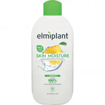 Lapte demachiant Elmiplant Skin Moisture pentru ten normal si mixt, 200 ml