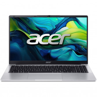 Laptop Acer Aspire Lite 15 AL15-32P-C49X cu procesor Intel® Celeron® N4500 pana la 2.8GHz, 15.6", Full HD, IPS, 8GB DDR4, 256GB SSD, Intel® UHD Graphics, NO OS, Silver
