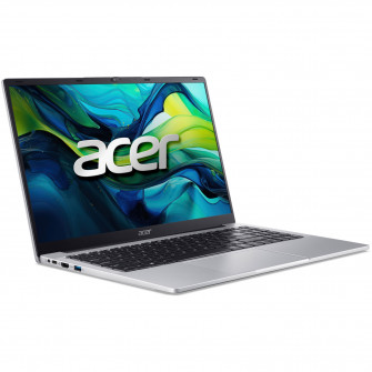 Laptop Acer Aspire Lite 15 AL15-32P-C49X cu procesor Intel® Celeron® N4500 pana la 2.8GHz, 15.6", Full HD, IPS, 8GB DDR4, 256GB SSD, Intel® UHD Graphics, NO OS, Silver