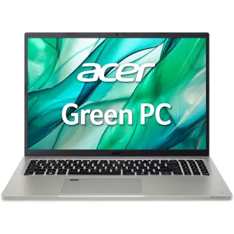 Laptop Acer Aspire Vero 16 cu procesor Intel® Core™ Ultra 5 225H pana la 4.9 GHz, 16'', WUXGA IPS, 16GB LPDDR5X, 1TB SSD, Intel® Arc™ 130T GPU, Windows 11 Home, Cobblestone Gray