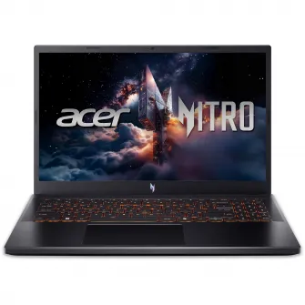 Laptop Acer Nitro V 15 ANV15-52-7186 cu procesor Intel® Core™ i9-13900H pana la 5.4GHz, 15.6'' Full HD, IPS, 165Hz, 32GB DDR4 RAM, 1TB SSD, NVIDIA® GeForce RTX™ 5060 8GB GDDR7, No OS, Obsidian Black