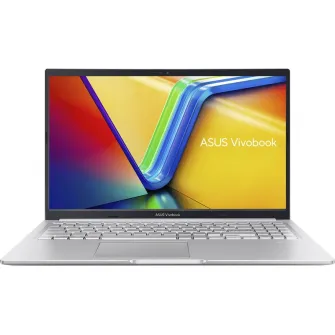 Laptop ASUS Vivobook 15 M1502YA cu procesor AMD Ryzen™ 7 7730U pana la 4.5GHz, 15.6'', Full HD, IPS, 8GB DDR4, 512GB SSD, AMD Radeon™ Graphics, No OS, Cool Silver