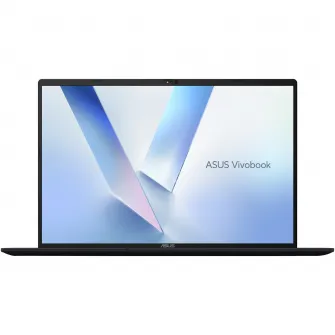 Laptop ASUS Vivobook 18 M1807HA cu procesor AMD Ryzen™ 7 260 pana la 5.1GHz, 18'', WUXGA, IPS, 144Hz, 16GB DDR5 RAM, 1TB SSD, AMD Radeon™ Graphics, Windows 11 Home, Quiet Blue