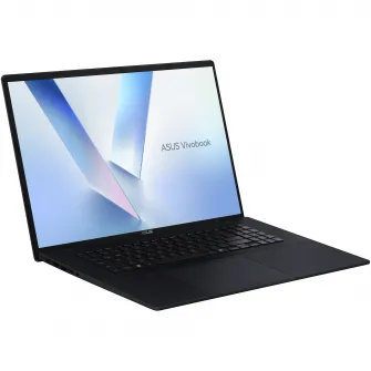 Laptop ASUS Vivobook 18 M1807HA cu procesor AMD Ryzen™ 7 260 pana la 5.1GHz, 18'', WUXGA, IPS, 144Hz, 16GB DDR5 RAM, 1TB SSD, AMD Radeon™ Graphics, Windows 11 Home, Quiet Blue