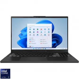 Laptop ASUS Vivobook Pro 15 OLED cu procesor Intel® Core™ Ultra 9 285H pana la 5.4GHz, 15.6'', 3K, OLED, 120Hz, 24GB DDR5 RAM, 2TB SSD, NVIDIA® GeForce RTX™ 4050 6GB GDDR6, Windows 11 Pro, Earl Gray