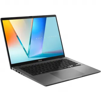 Laptop ASUS VivoBook S14 cu procesor AMD Ryzen™ AI 5 330 pana la 4.50 GHz, 14