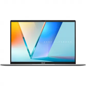 Laptop ASUS Vivobook S16 S3607VA cu procesor Intel Core™ 5 210H pana la 4.8GHz, 16'', WUXGA, 144Hz, IPS, 16GB DDR5 RAM, 1TB SSD, Intel UHD Graphics, No OS, Cool Silver