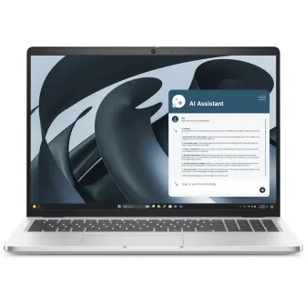 Laptop DELL PC16255 cu procesor AMD Ryzen AI 7 PRO 350 pana la 5.0Ghz, 16