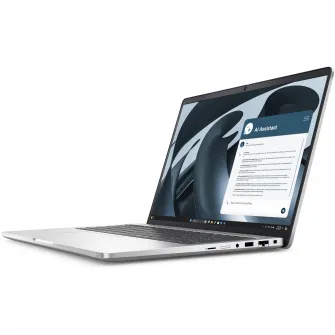 Laptop DELL PC16255 cu procesor AMD Ryzen AI 7 PRO 350 pana la 5.0Ghz, 16