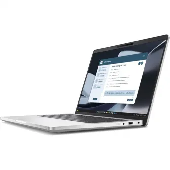 Laptop Dell Pro 14 PB14255 cu procesor AMD Ryzen AI 7 PRO 350 pana la 5.0Ghz, 14