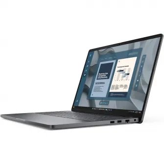 Laptop Dell Pro 16 PC16255 cu procesor AMD Ryzen 5 PRO 230 pana la 4.9Ghz, 16