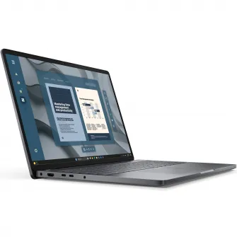 Laptop Dell Pro 16 PC16255 cu procesor AMD Ryzen 5 PRO 230 pana la 4.9Ghz, 16