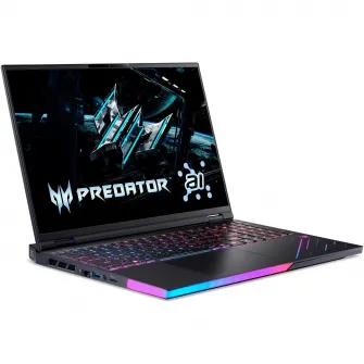 Laptop Gaming Acer Predator Helios 16 AI OLED PH16-73-98GA cu procesor Intel Core™ Ultra 9 275HX pana la 5.1GHz, 16